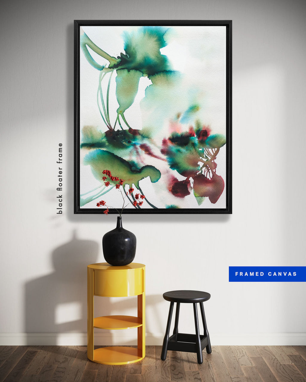 Wall Art Print Canvas Paper  | Serce