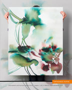 Wall Art Print Canvas Paper  | Serce