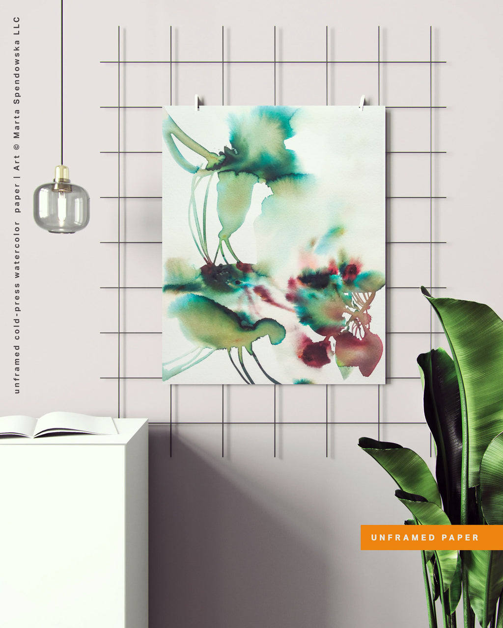 Wall Art Print Canvas Paper  | Serce
