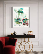 Wall Art Print Canvas Paper  | Serce