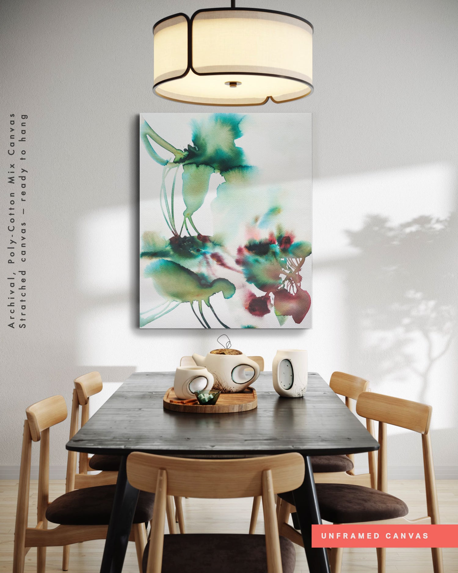 Wall Art Print Canvas Paper  | Serce