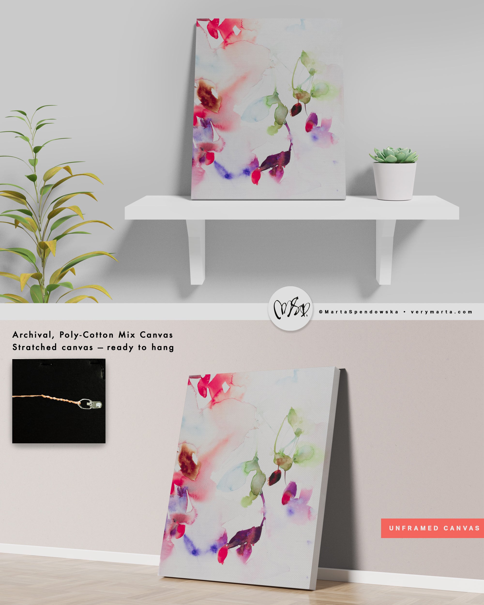 Wall Art Print Canvas Paper  | Slava