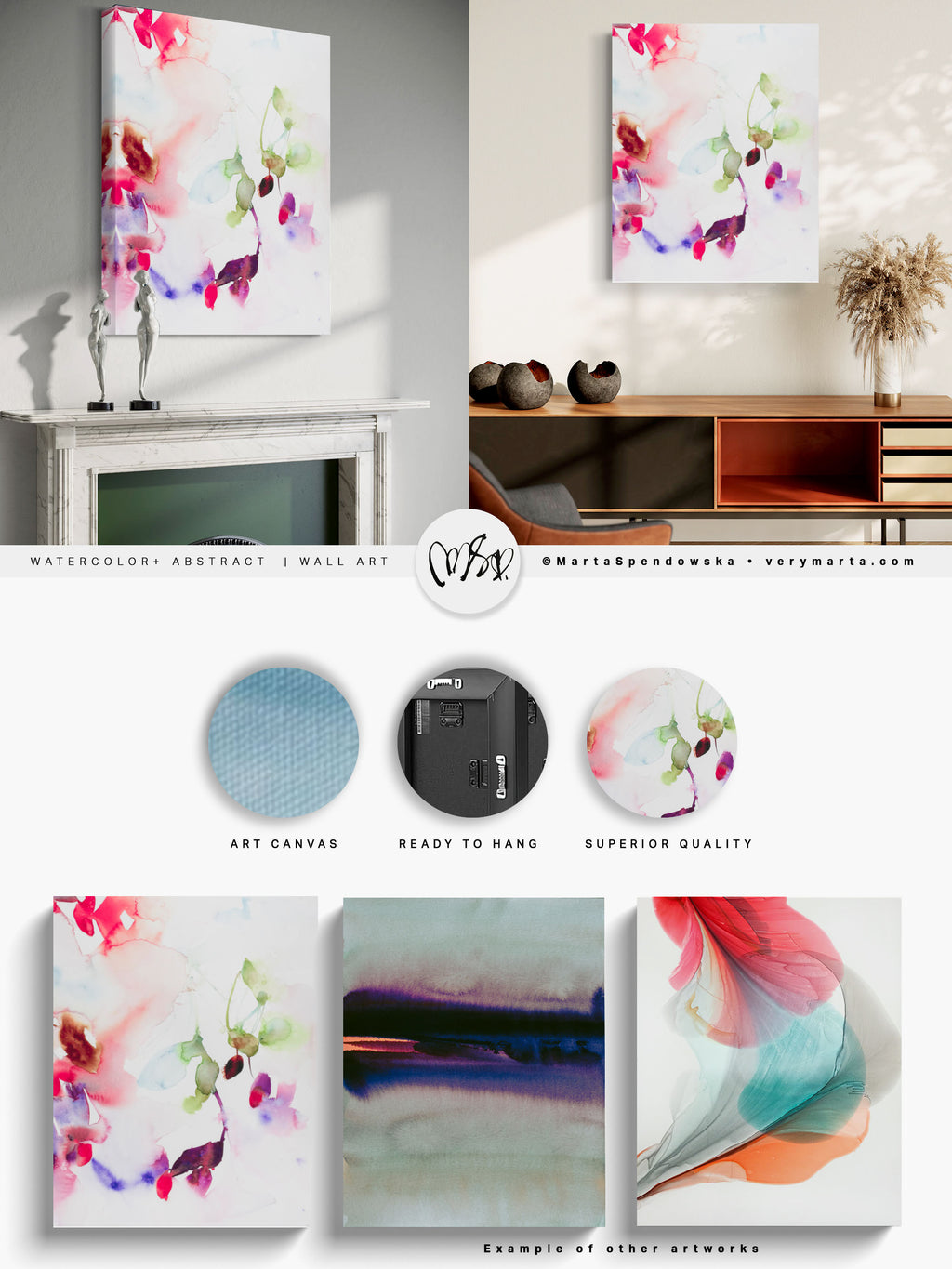 Wall Art Print Canvas Paper  | Slava