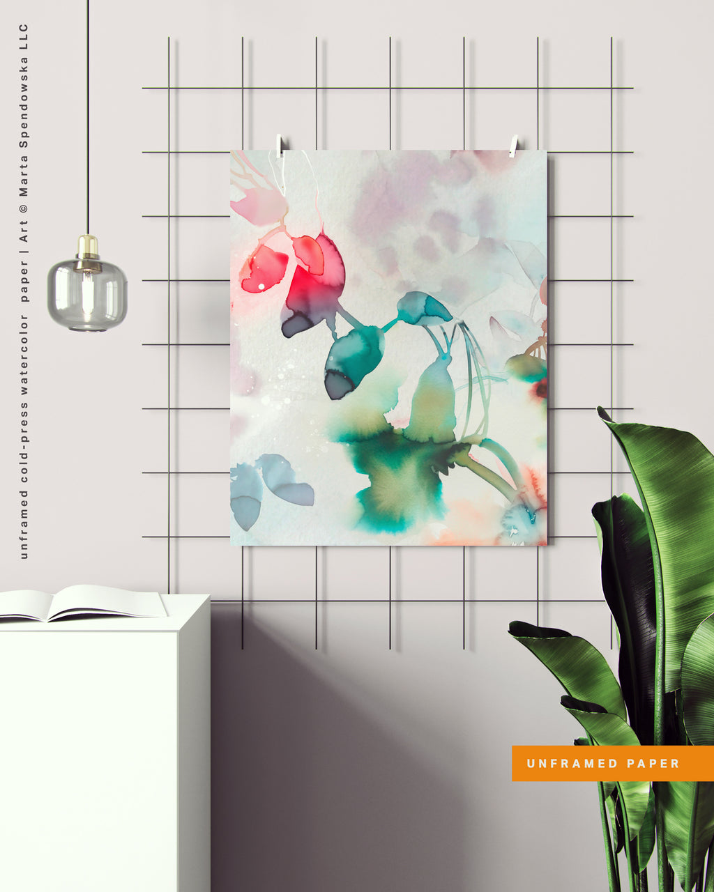 Wall Art Print Canvas Paper  | Sola