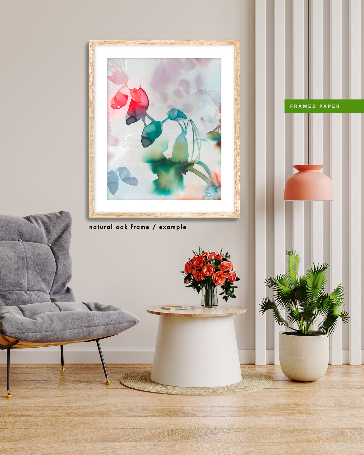 Wall Art Print Canvas Paper  | Sola