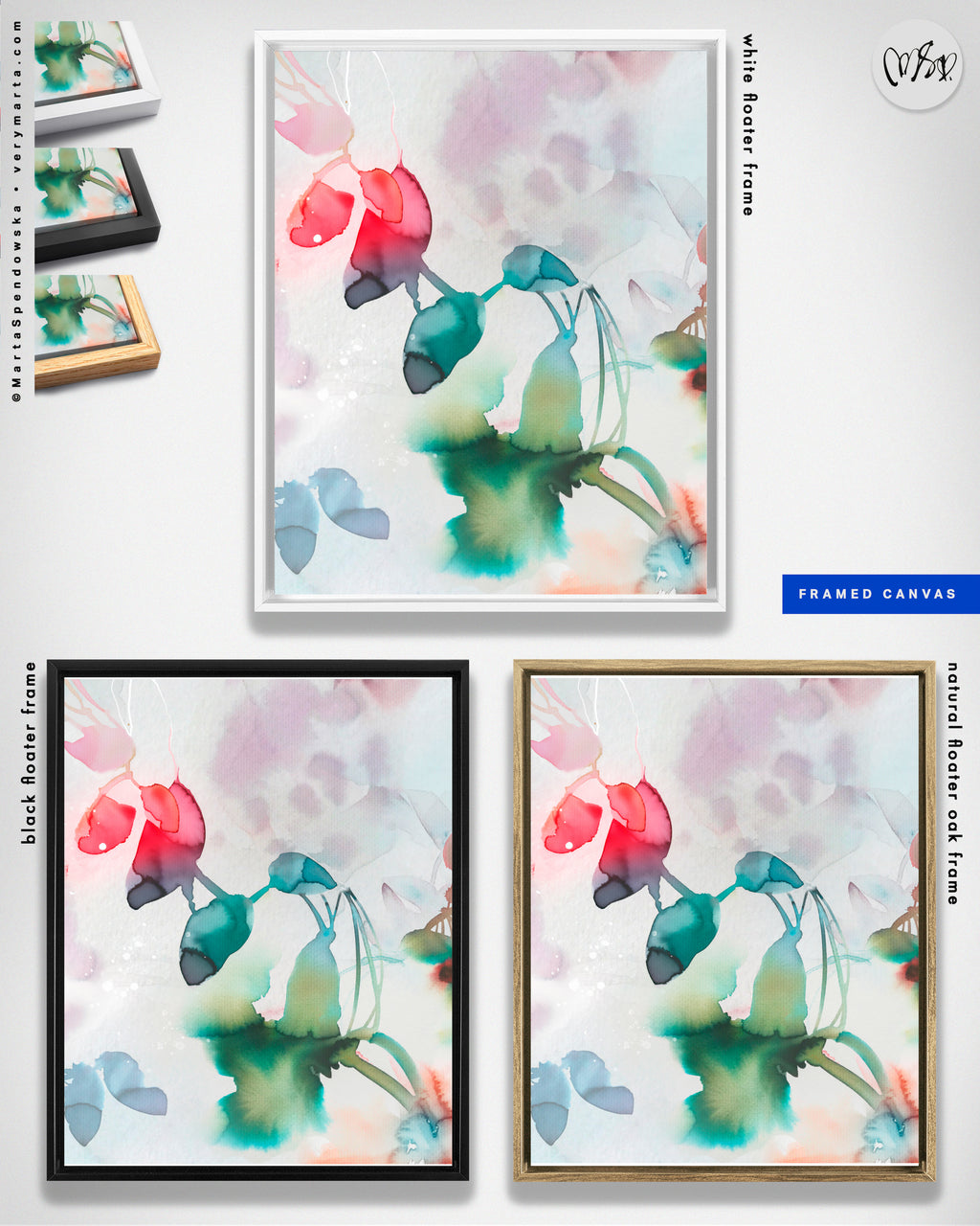 Wall Art Print Canvas Paper  | Sola