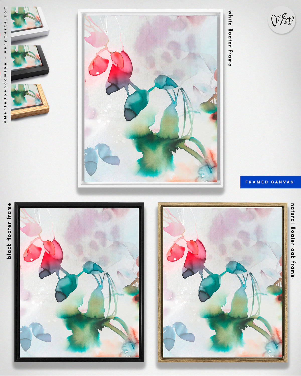 Wall Art Print Canvas Paper  | Sola