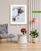 Wall Art Print Canvas Paper  | Sutra