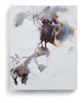 Botanical Wall Art Prints Abstract Flora Plant Watercolor Paper & Canvas | Sutra