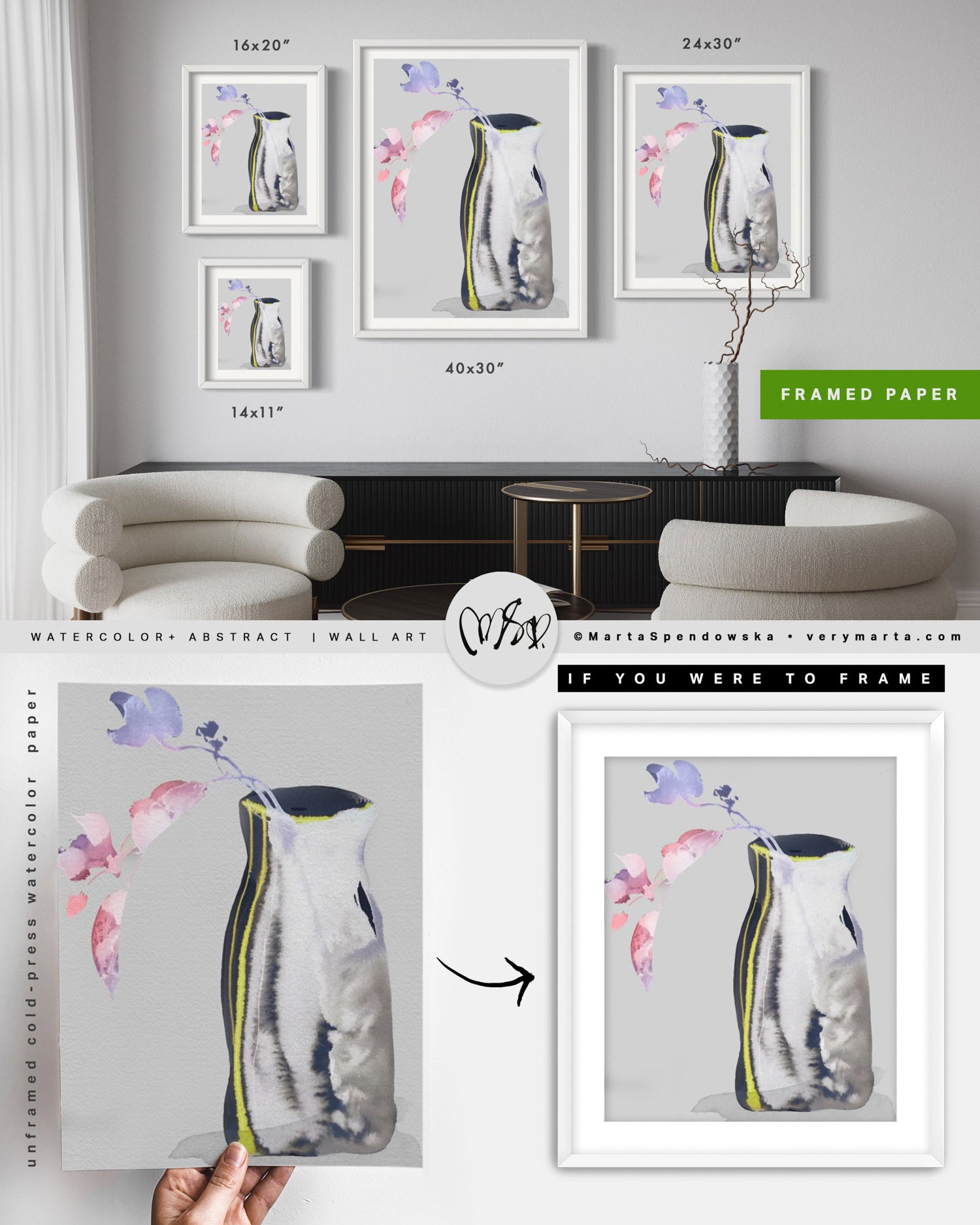 Wall Art Print Canvas Paper  | Telo