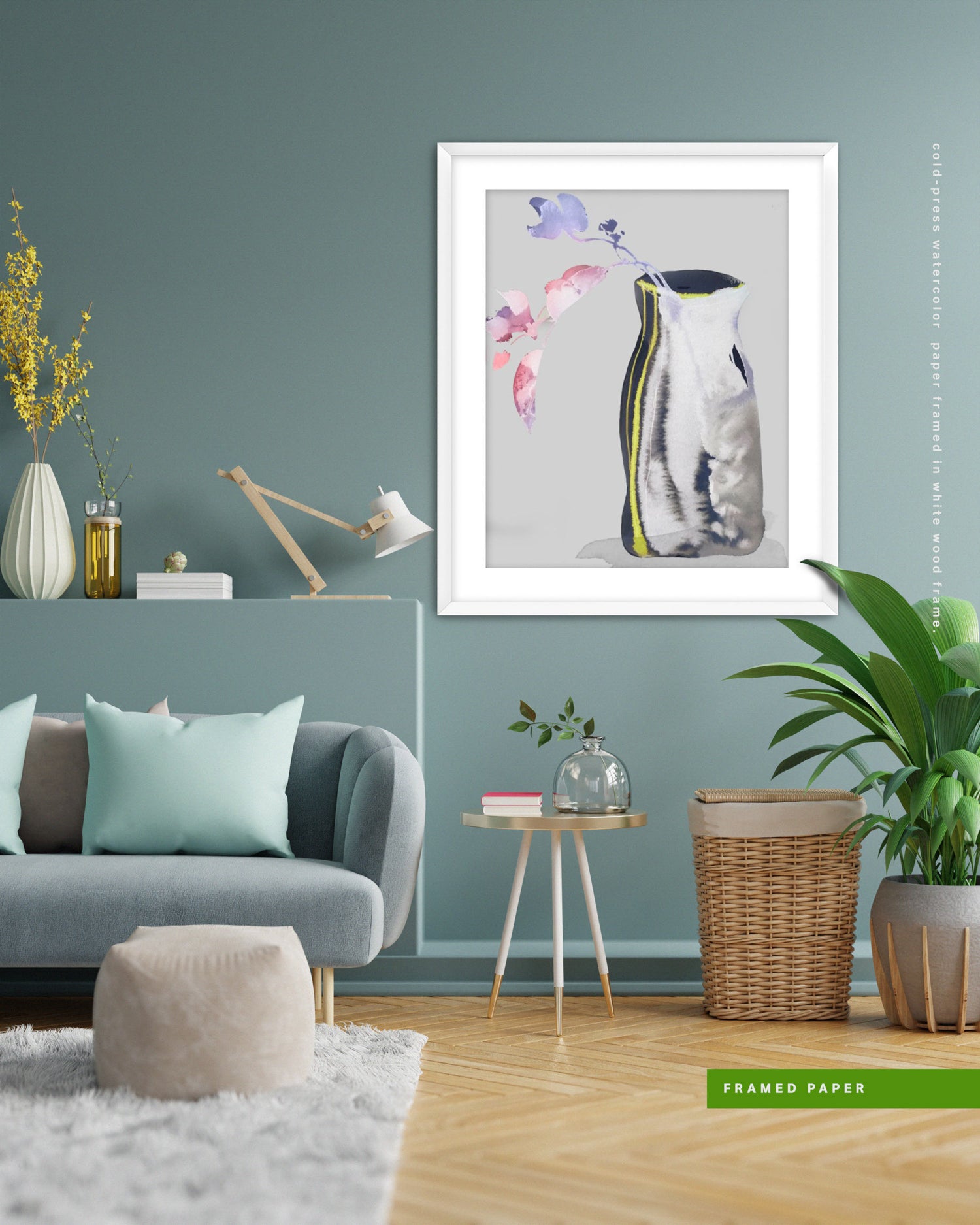 Wall Art Print Canvas Paper  | Telo