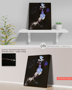 Wall Art Print Canvas Paper | Toula