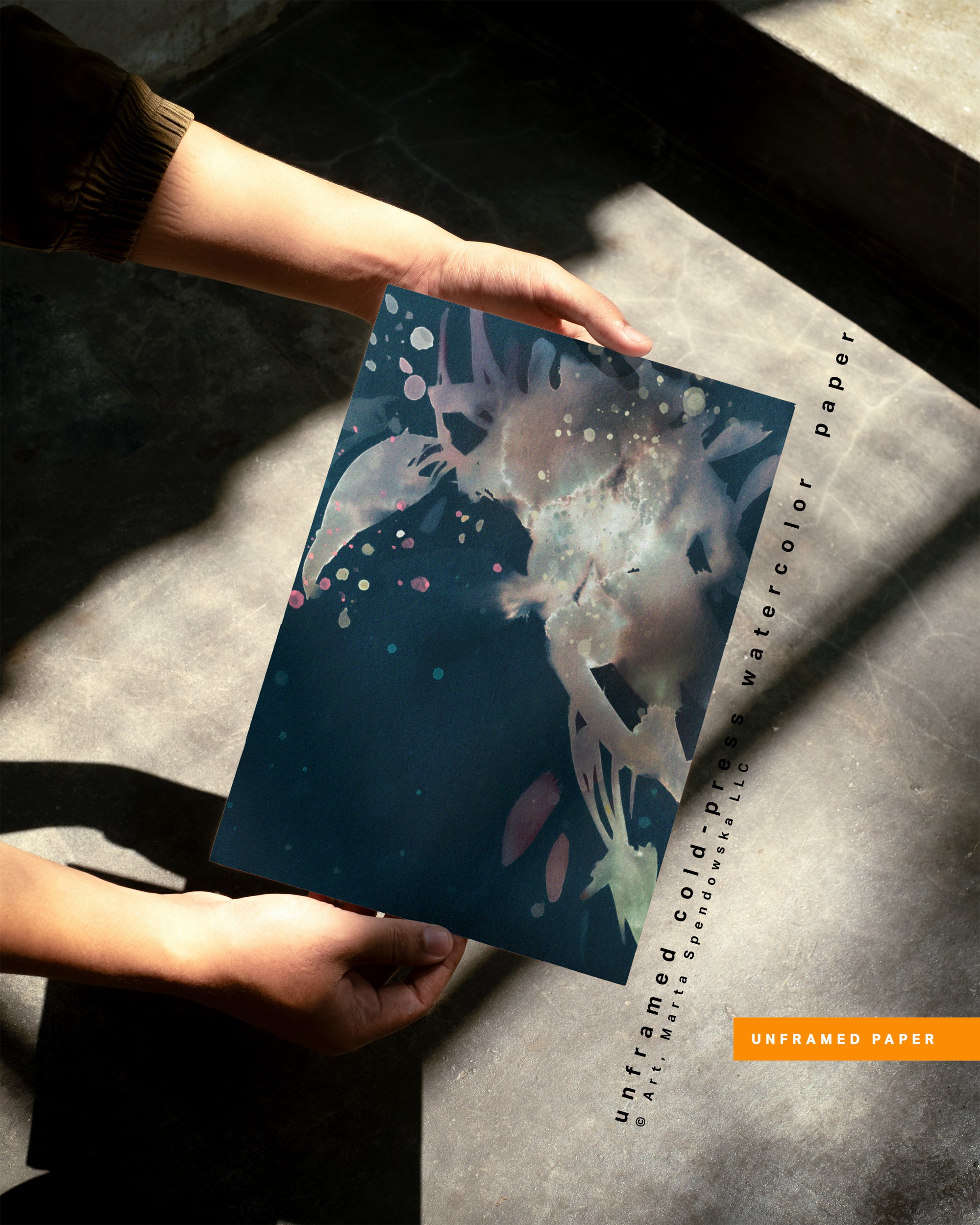 Wall Art Print Canvas Paper  | Una