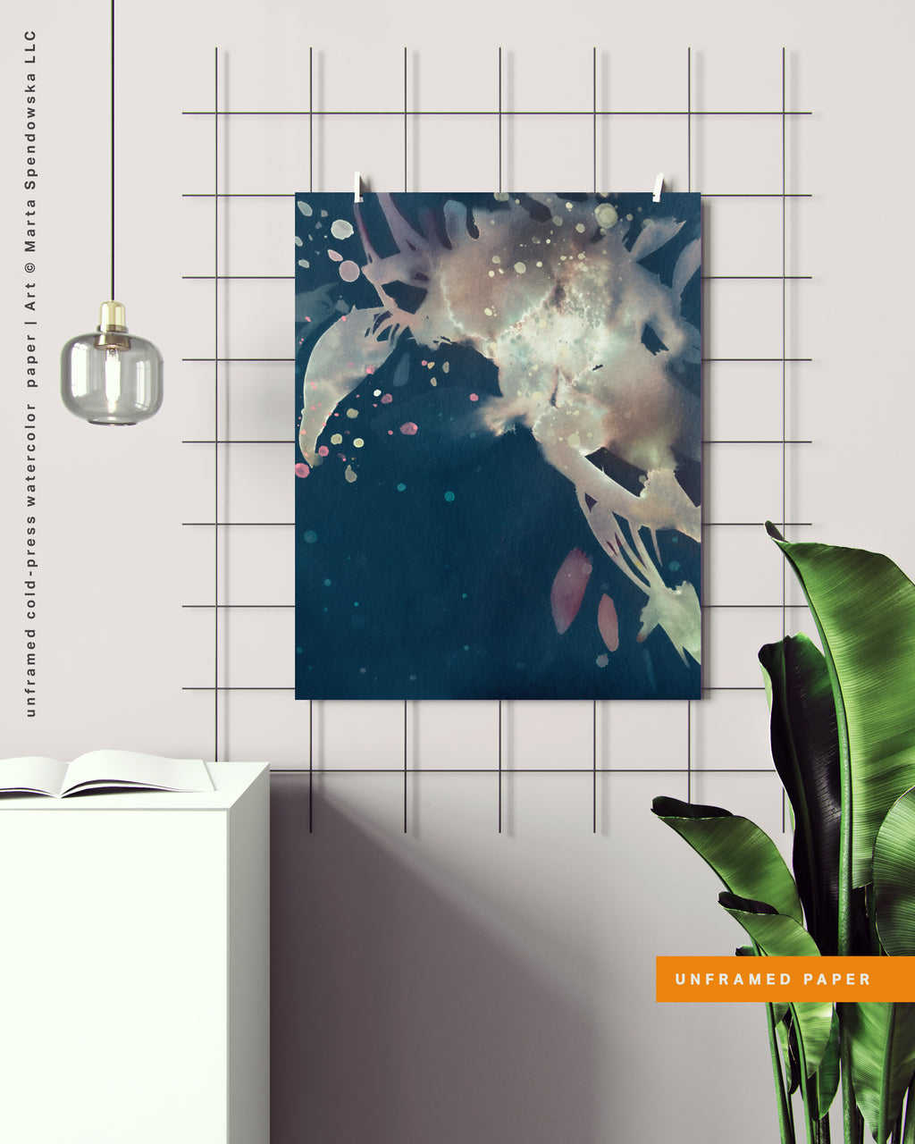 Wall Art Print Canvas Paper  | Una