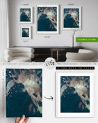 Wall Art Print Canvas Paper  | Una