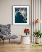 Wall Art Print Canvas Paper  | Una