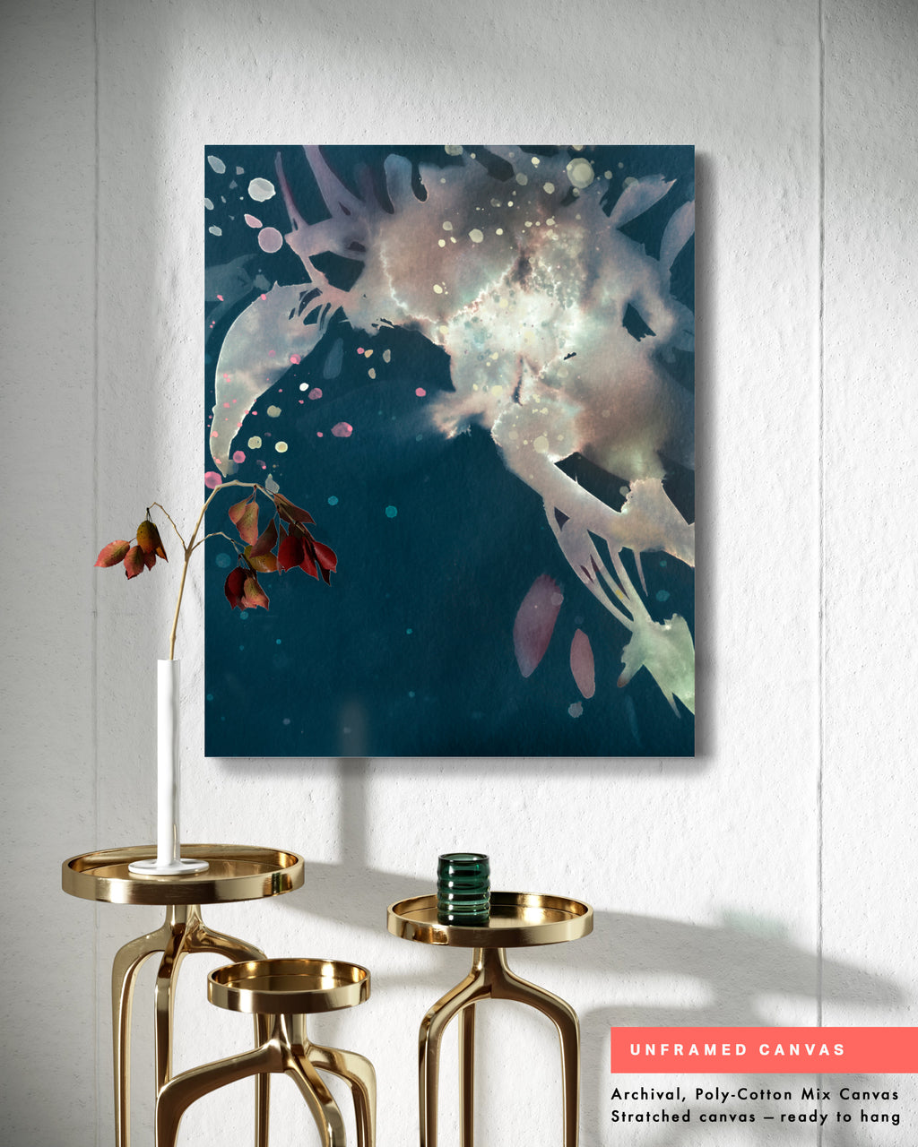 Wall Art Print Canvas Paper  | Una