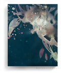 Botanical Wall Art Prints Abstract Flora Plant Watercolor Paper & Canvas | Una