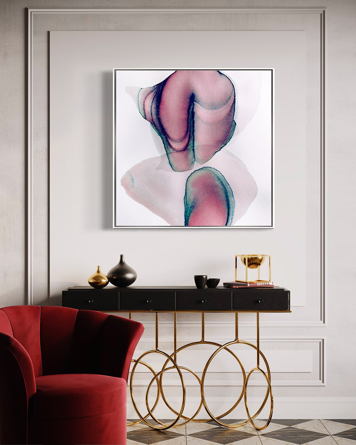 Wall Art Print Canvas Paper | Rosha