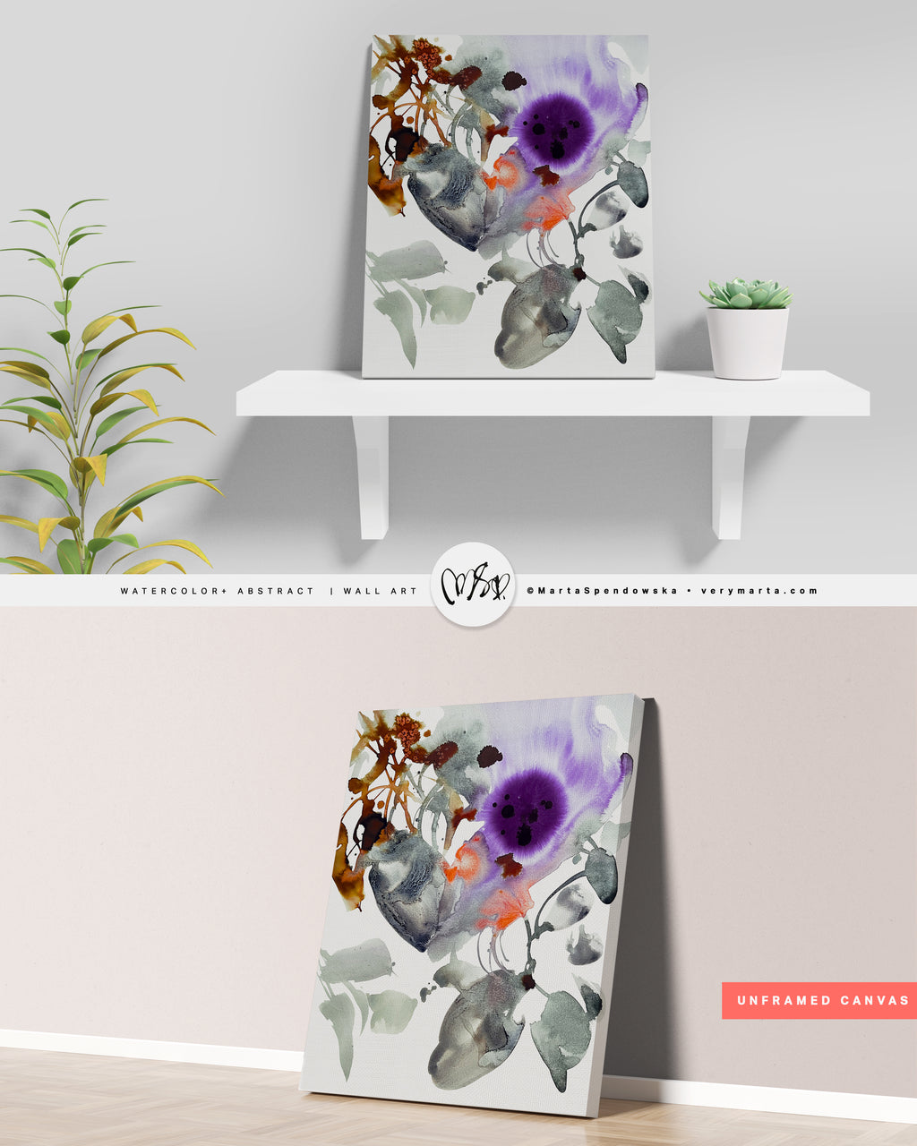 Wall Art Print Canvas Paper | Therria