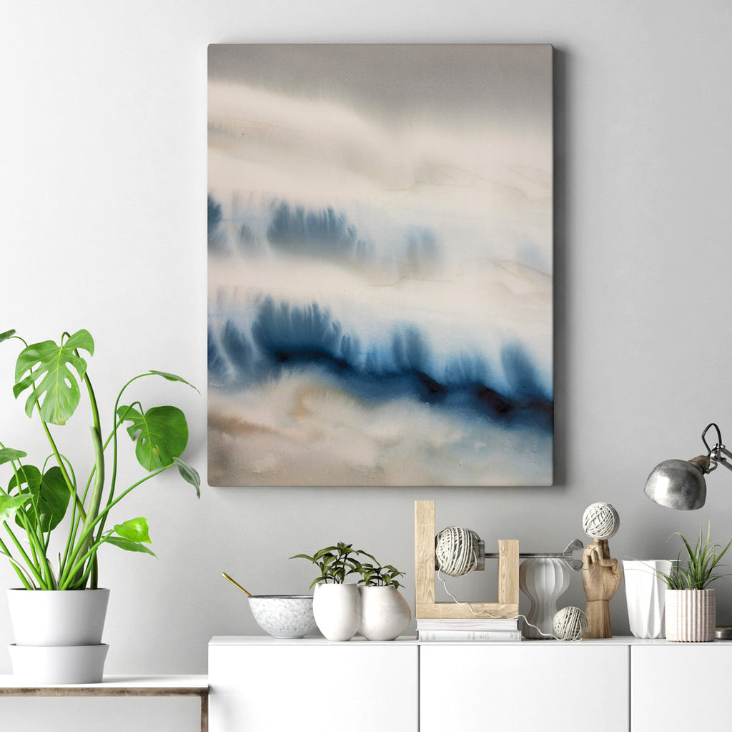 Art Print | Milky-landscape-watercolor-painting-abstract-newlands-marta-spendowska-verymarta