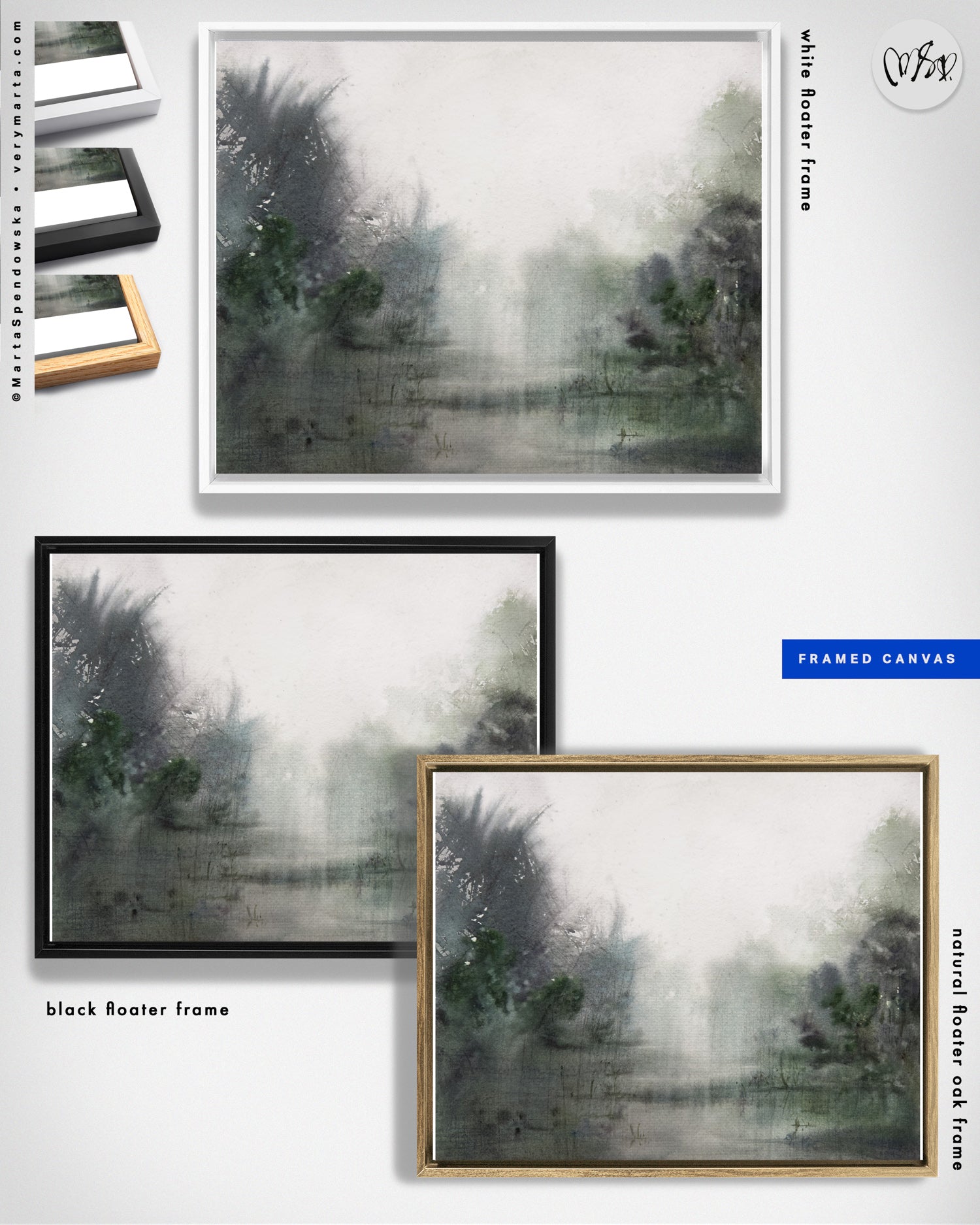 Wall Art Print & Canvas Emily's Woods