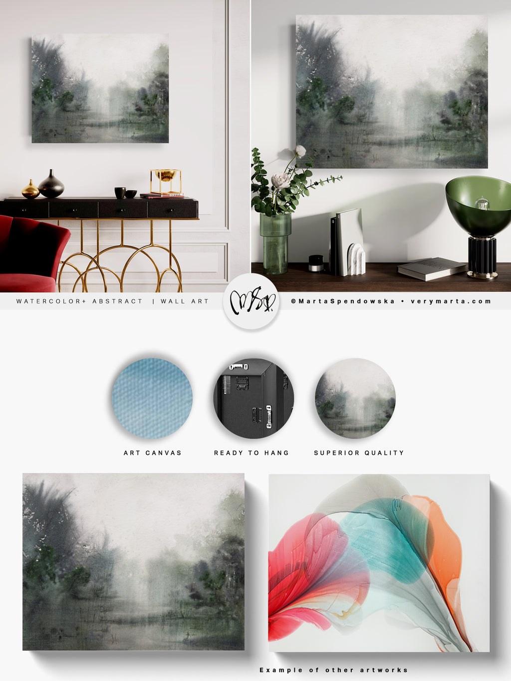 Wall Art Print & Canvas Emily's Woods