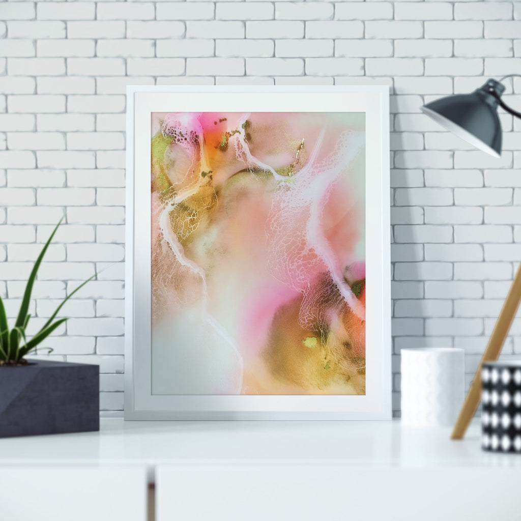 Art Print | Margaritta-abstract-watercolor-painting-wetlands-marta-spendowska-verymarta