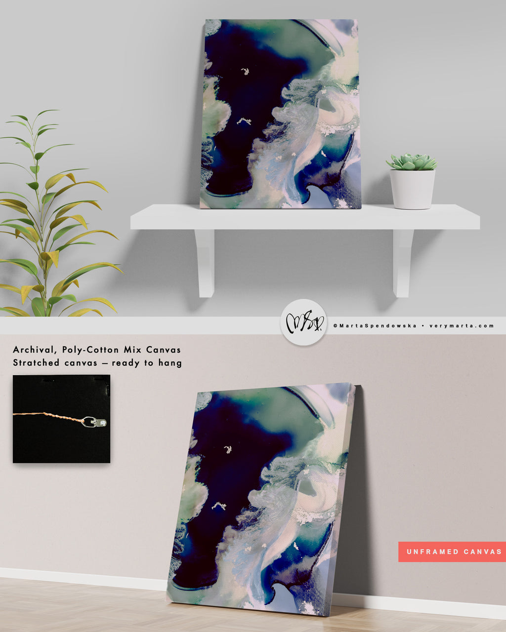 Wall Art Print Canvas Paper  | Boska