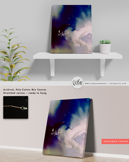 Abstract Wall Art Prints Loose Watercolor Paper & Canvas   | Maya