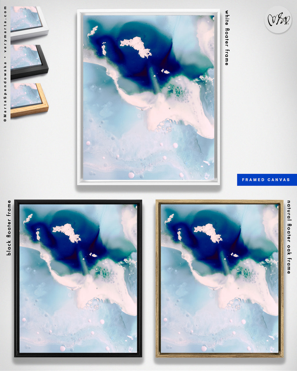 Wall Art Print Canvas Paper  | Monva