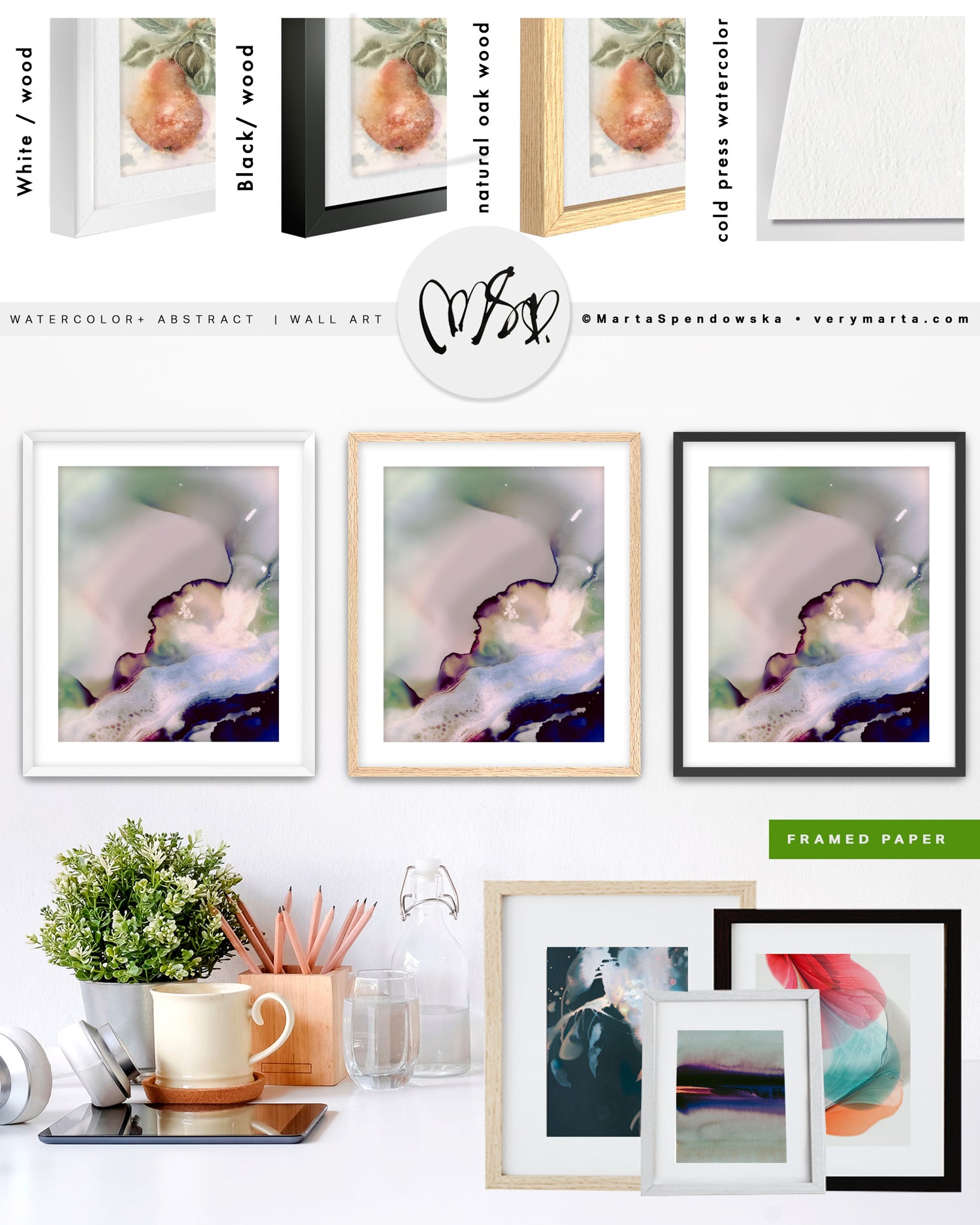 Wall Art Print Canvas Paper  | Solva