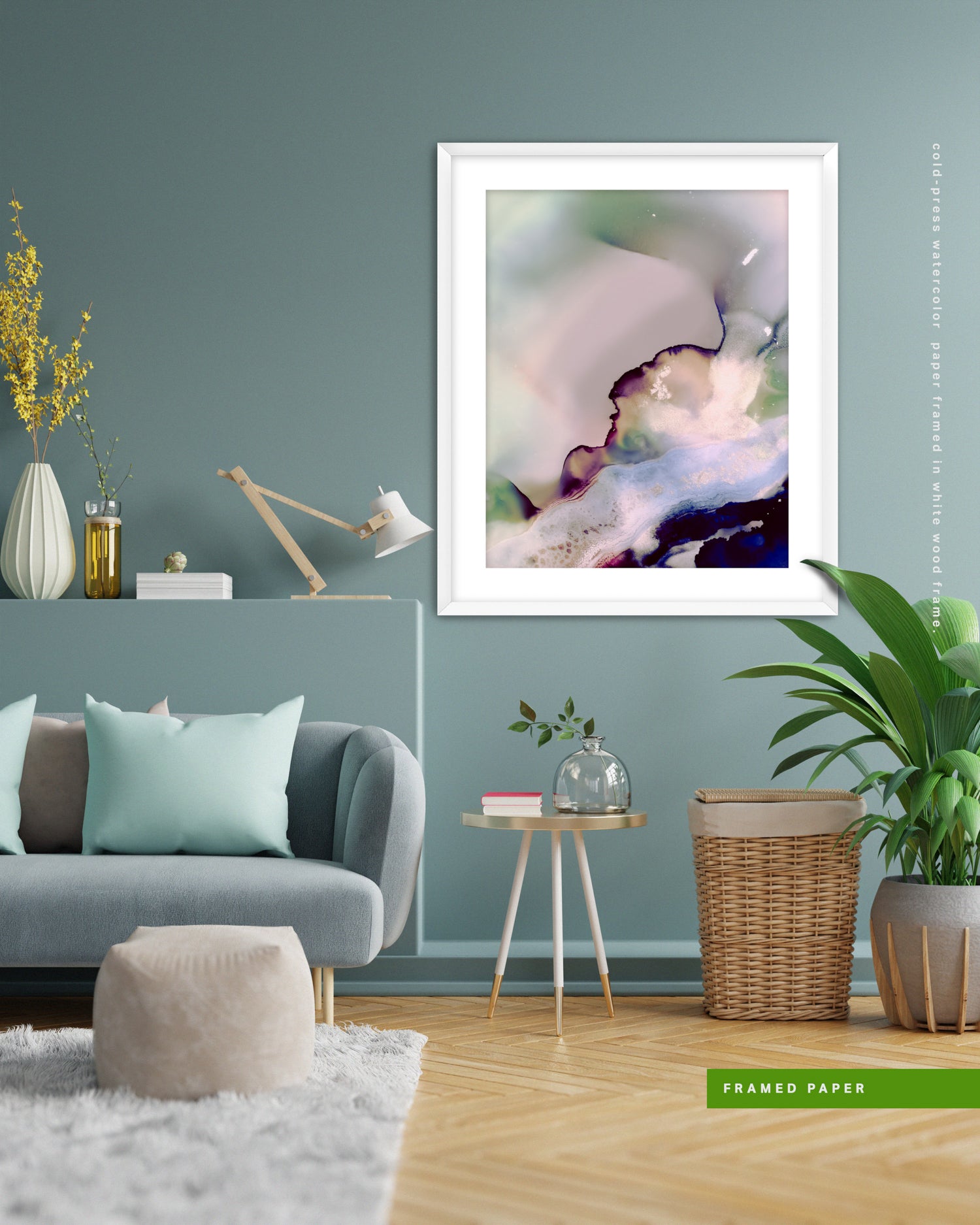 Wall Art Print Canvas Paper  | Solva