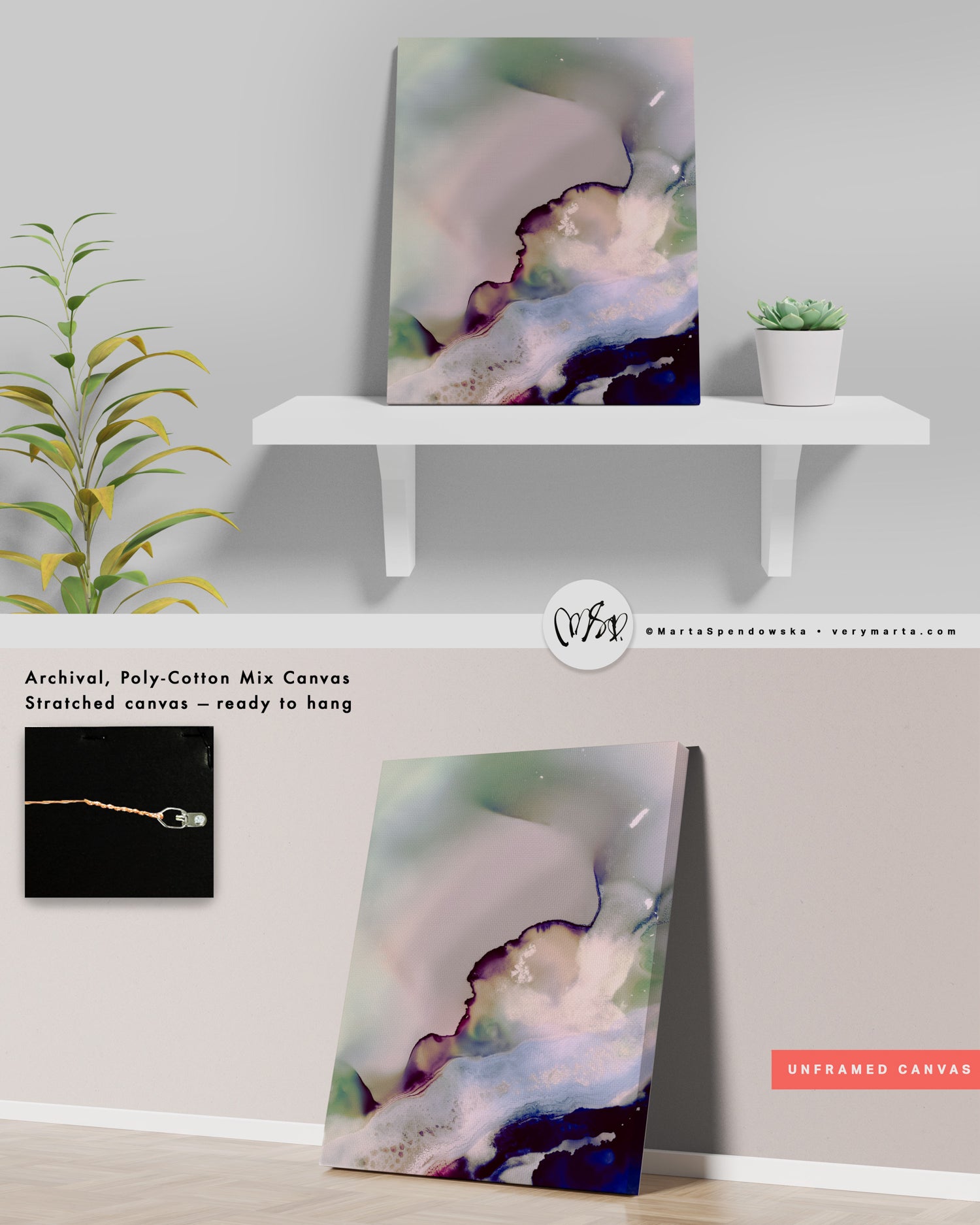 Wall Art Print Canvas Paper  | Solva