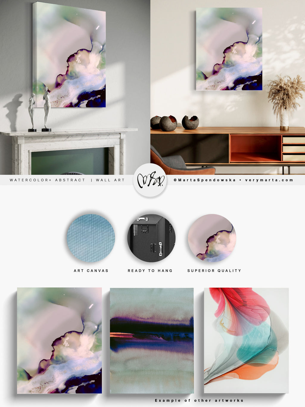 Wall Art Print Canvas Paper  | Solva