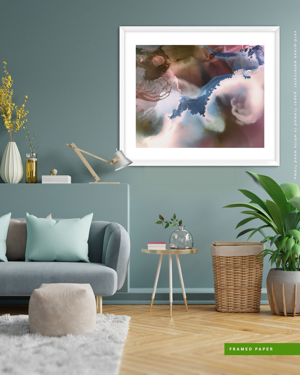 Wall Art Print Canvas Paper  | Sulka