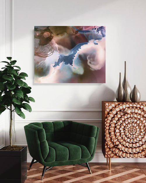 Abstract Wall Art Prints Loose Watercolor Paper & Canvas   | Sulka