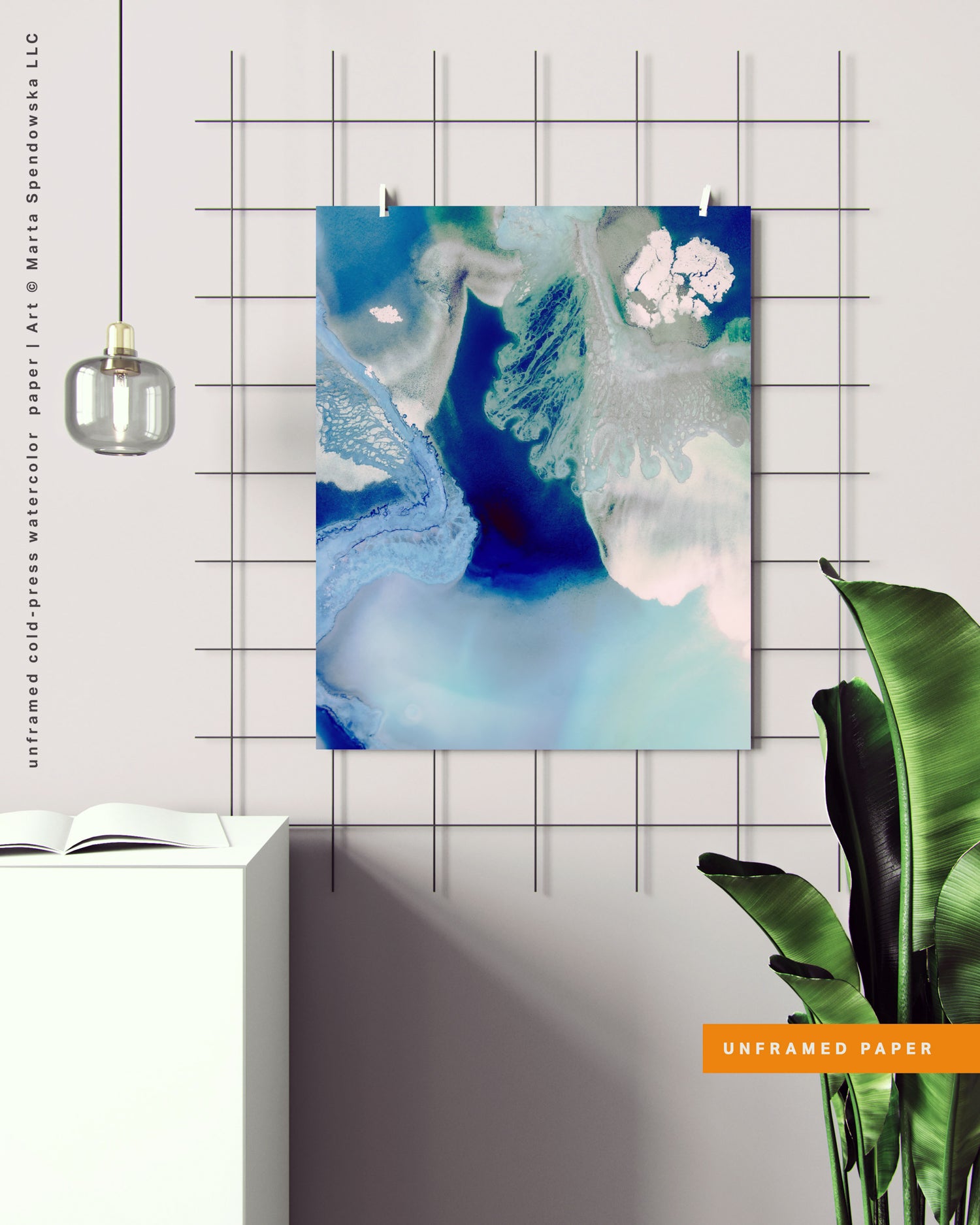 Wall Art Print Canvas Paper  | Vulka