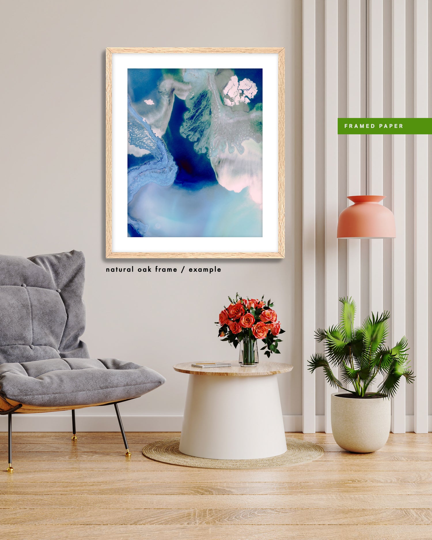 Wall Art Print Canvas Paper  | Vulka