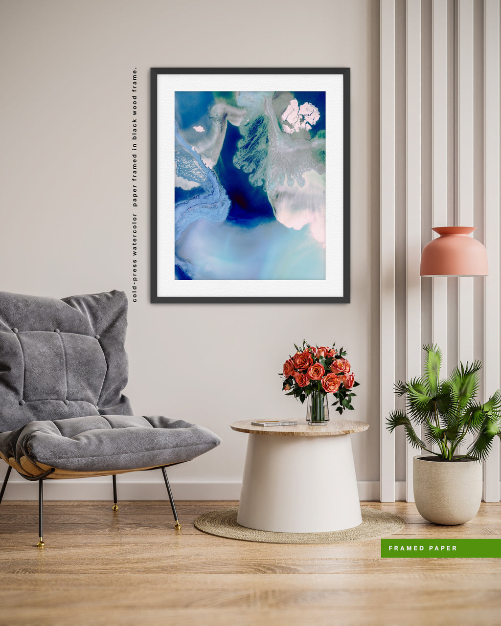 Wall Art Print Canvas Paper  | Vulka