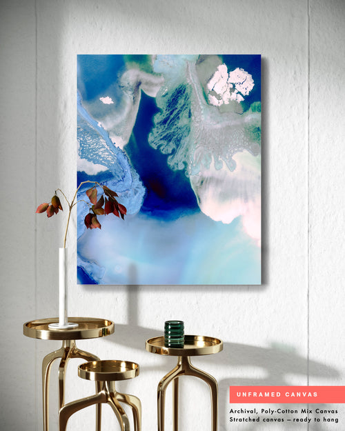 Abstract Wall Art Prints Loose Watercolor Paper & Canvas   | Vulka