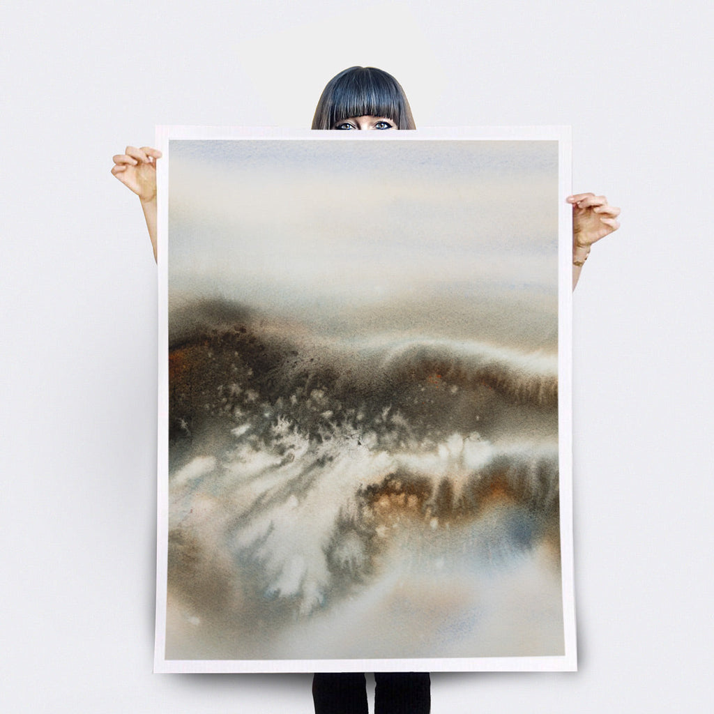 Art Print | Marsh 2-landscape-watercolor-painting-abstract-newlands-marta-spendowska-verymarta