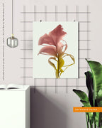 Botanical watercolor large canvas and paper wall art prints, ready to hang floral artwork Abstract Botanical Watercolor Art Print | Bona by Marta Spendowska