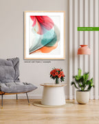 Botanical watercolor large canvas and paper wall art prints, ready to hang floral artwork Abstract Botanical Watercolor Art Print | Tuet by Marta Spendowska