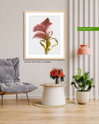 Botanical watercolor large canvas and paper wall art prints, ready to hang floral artwork Abstract Botanical Watercolor Art Print | Bona by Marta Spendowska