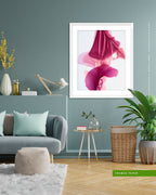 Botanical watercolor large canvas and paper wall art prints, ready to hang floral artwork Abstract Botanical Watercolor Art Print | Pousa by Marta Spendowska