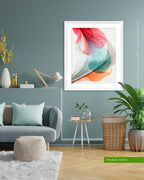 Botanical watercolor large canvas and paper wall art prints, ready to hang floral artwork Abstract Botanical Watercolor Art Print | Tuet by Marta Spendowska