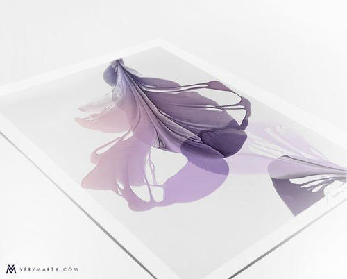 Botanical watercolor large canvas and paper wall art prints, ready to hang floral artwork Abstract Botanical Watercolor Art Print | Bloom 7 by Marta Spendowska