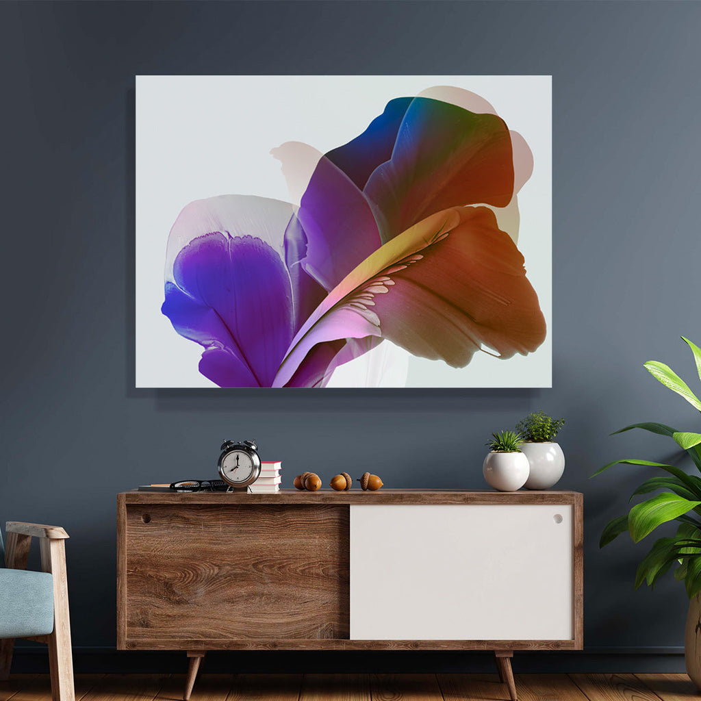 Botanical watercolor large canvas and paper wall art prints, ready to hang floral artwork Abstract Botanical Watercolor Art Print | Eyët by Marta Spendowska