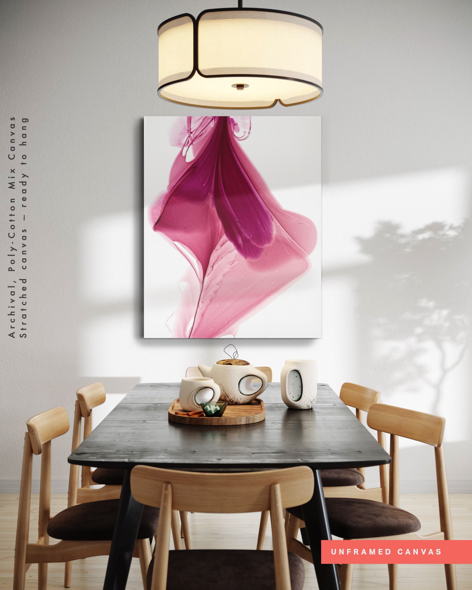 Botanical watercolor large canvas and paper wall art prints, ready to hang floral artwork Abstract Botanical Watercolor Art Print | Queasa by Marta Spendowska